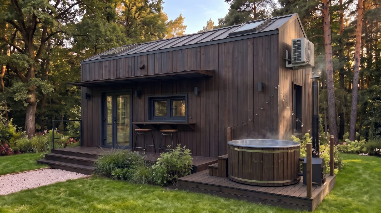 The Dartmoor by Quintillio — timber house with two sleeping lofts